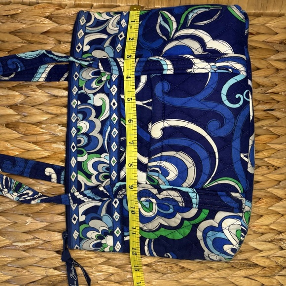 Vera Bradley Floral Blue Tote Bag - Picture 11 of 16